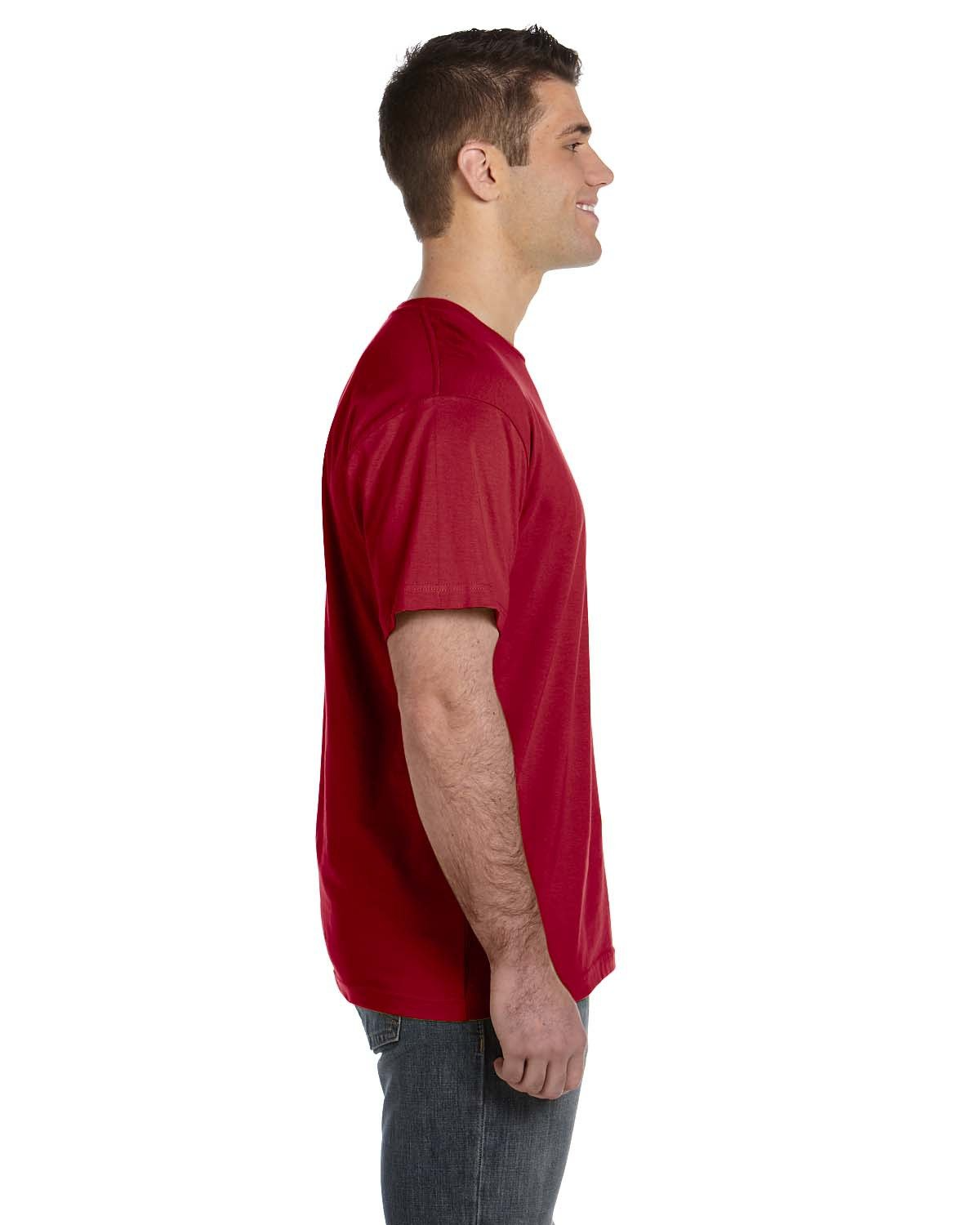Unisex Fine Jersey T-Shirt - Garnet