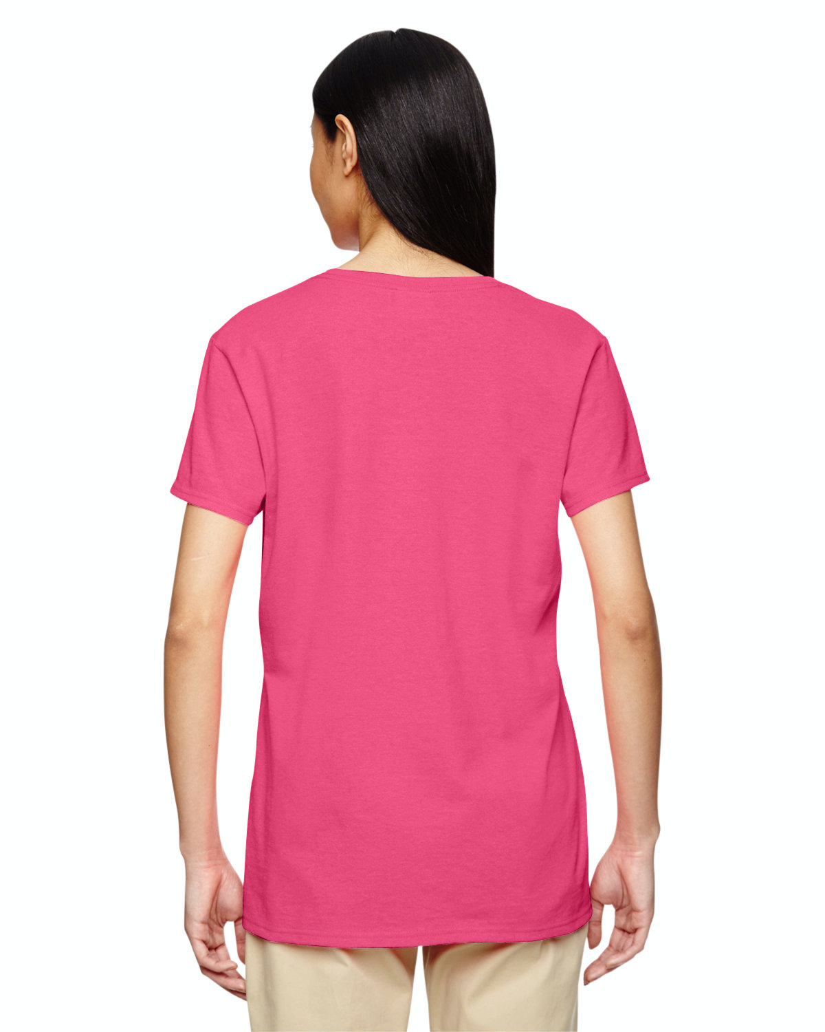 Women's Heavy Cotton™ T-Shirt - Safety Pink