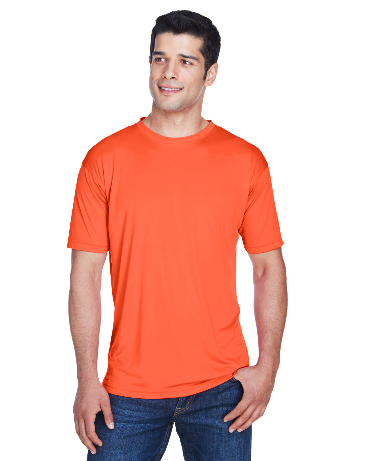 Men's Cool & Dry Sport Performance Interlock T-Shirt - Orange