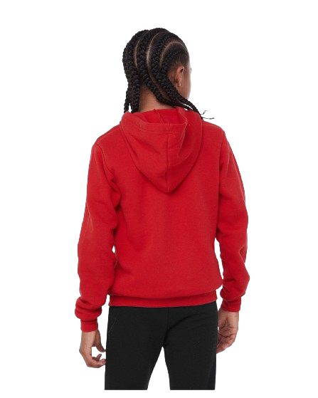Youth Sponge Fleece Pullover Hoodie - Red