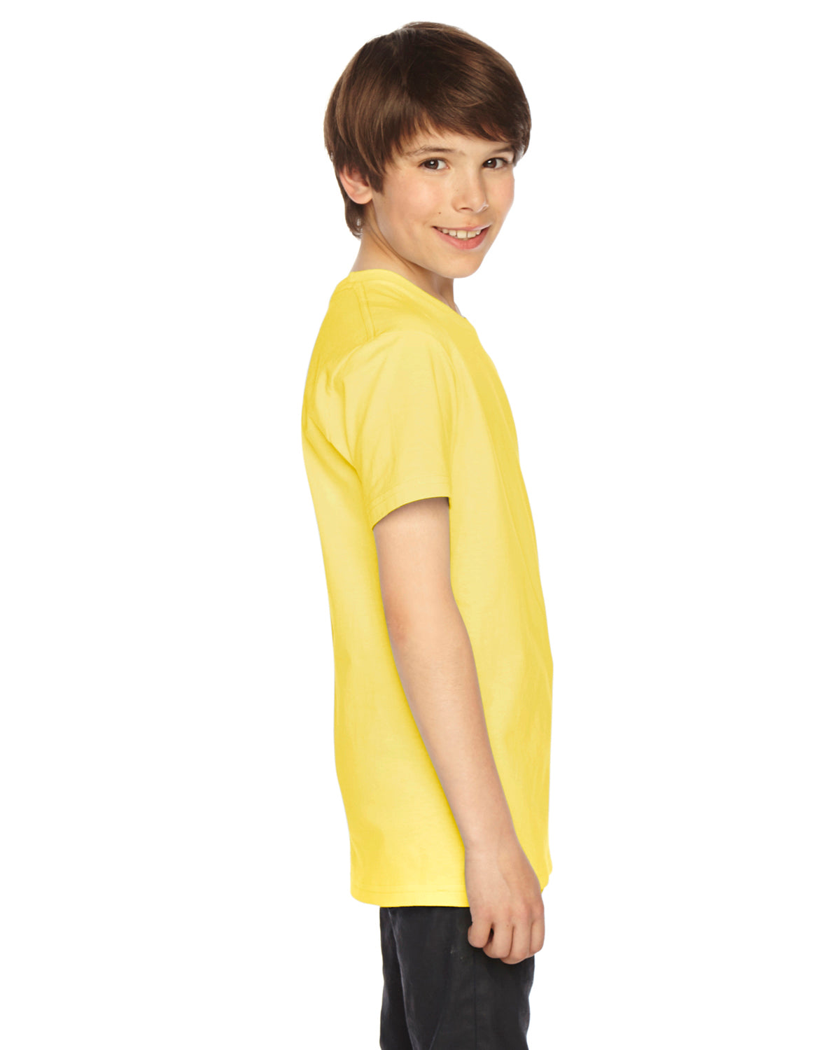 Youth Fine Jersey Short-Sleeve T-Shirt - Lemon
