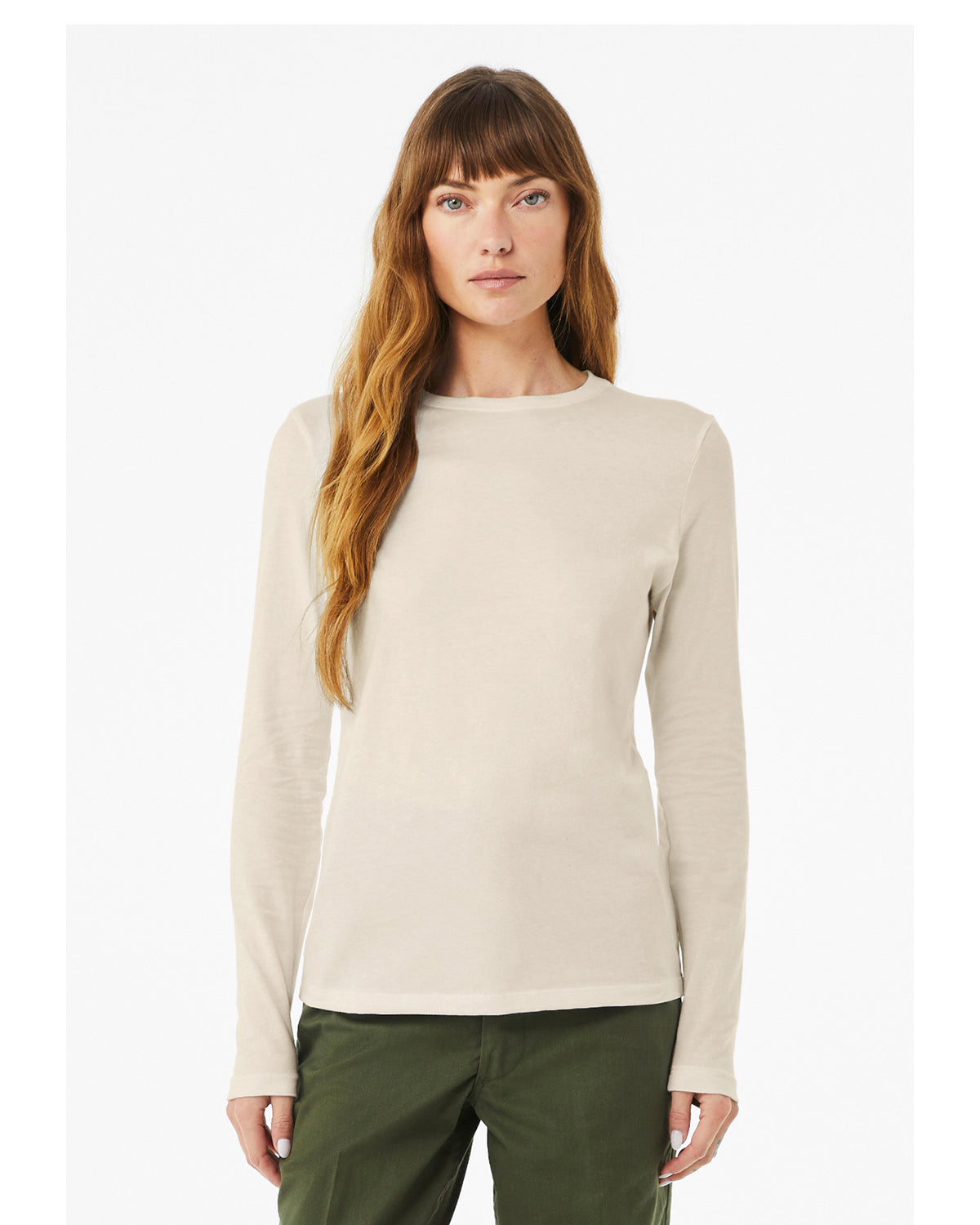 Women's Jersey Long-Sleeve T-Shirt - Heather Dust