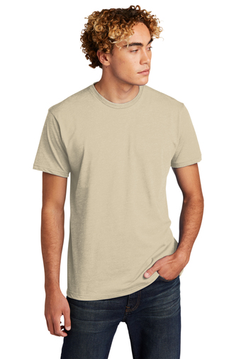 Unisex CVC Crewneck T-Shirt - Cream