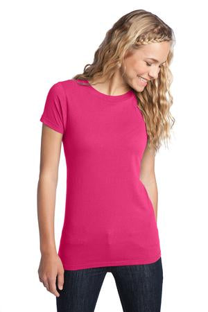 Women's Fitted The Concert Tee - Dark Fuchsia