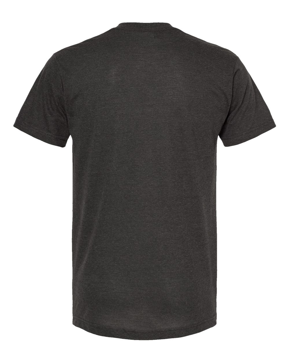 Unisex Poly-Rich V-Neck Tee - Heather Graphite