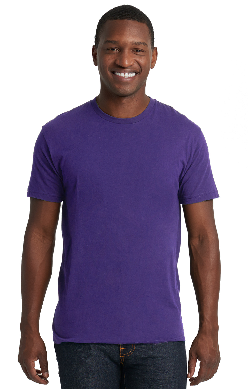 Unisex Cotton T-Shirt - Purple Rush