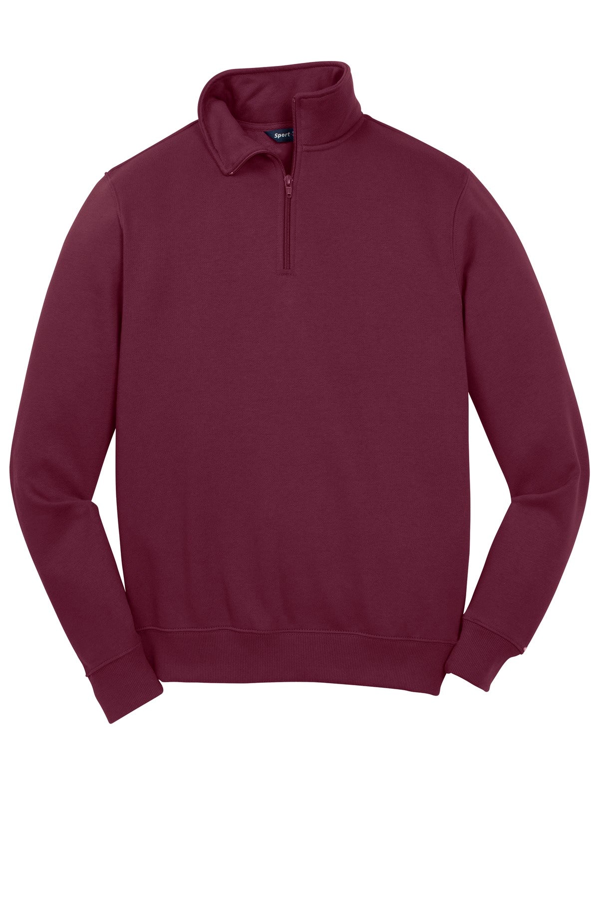 1/4-Zip Sweatshirt - Maroon