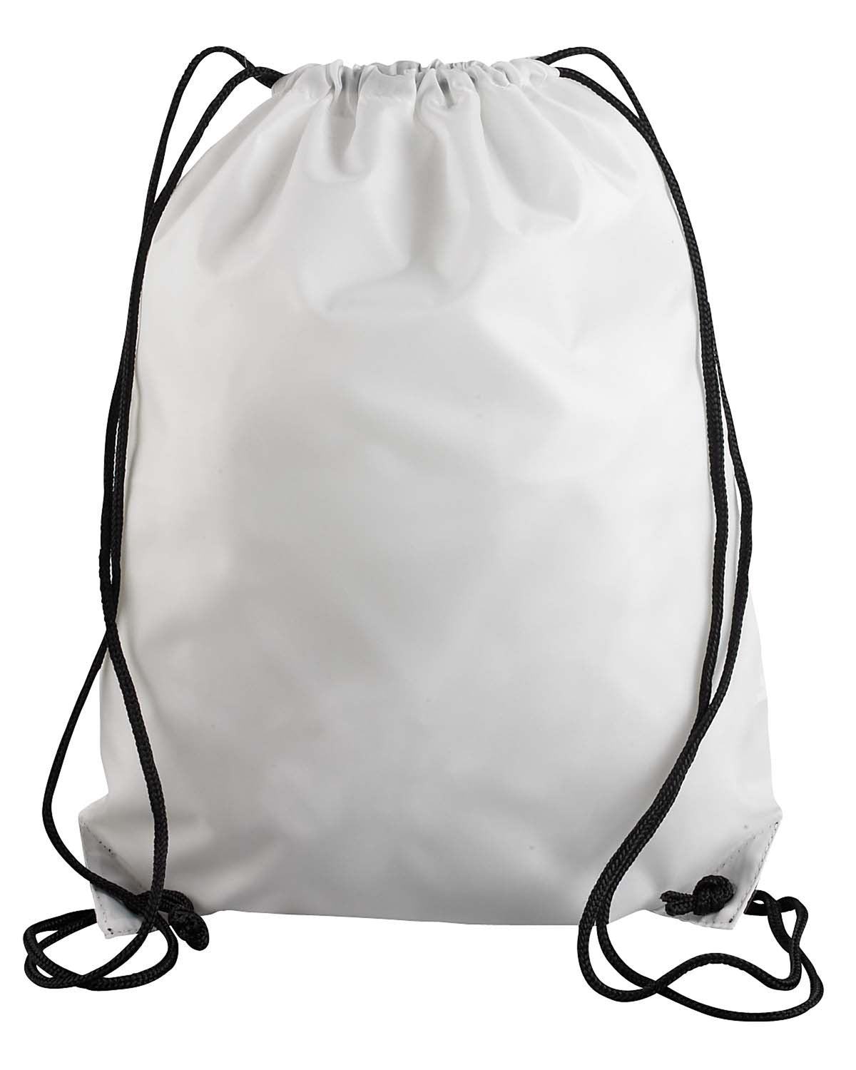 Value Drawstring Backpack - White