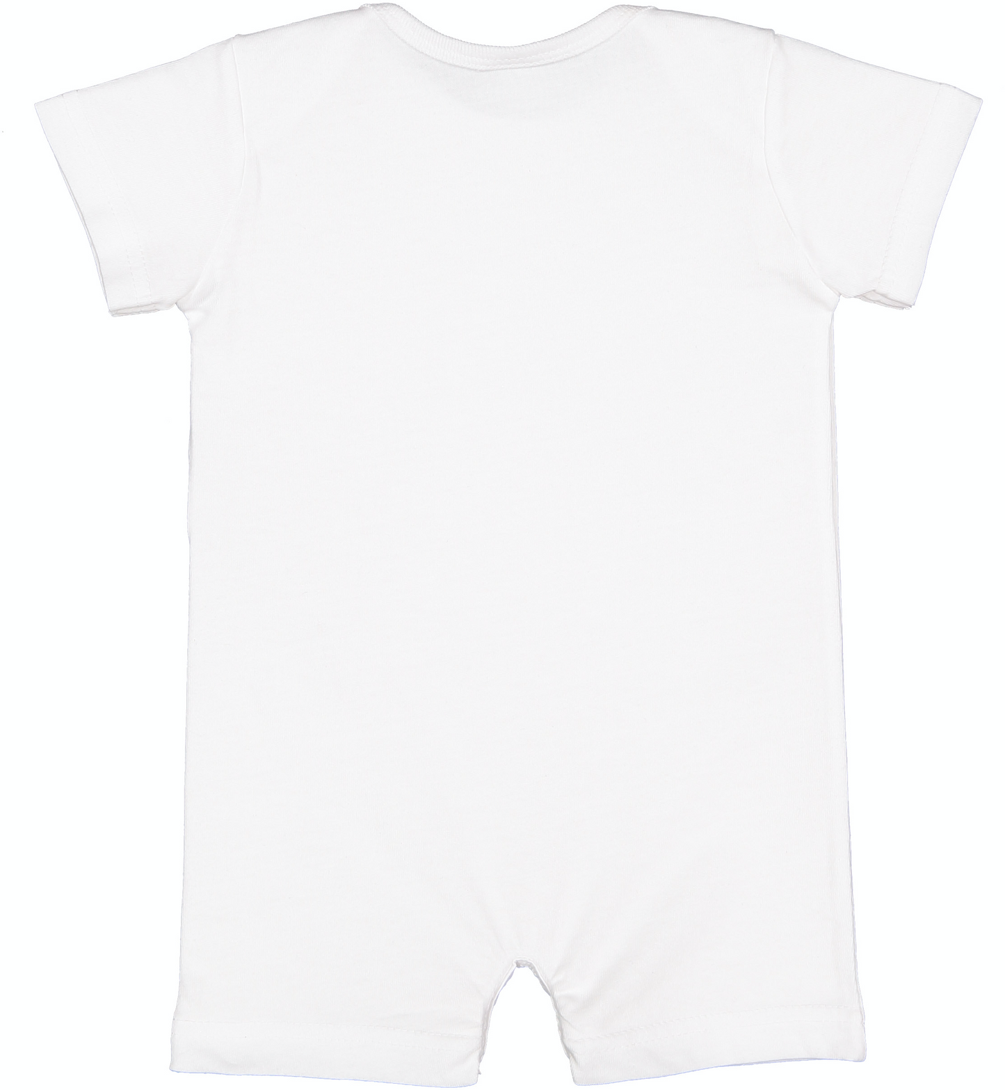Infant Premium Jersey T-Shirt Romper - White