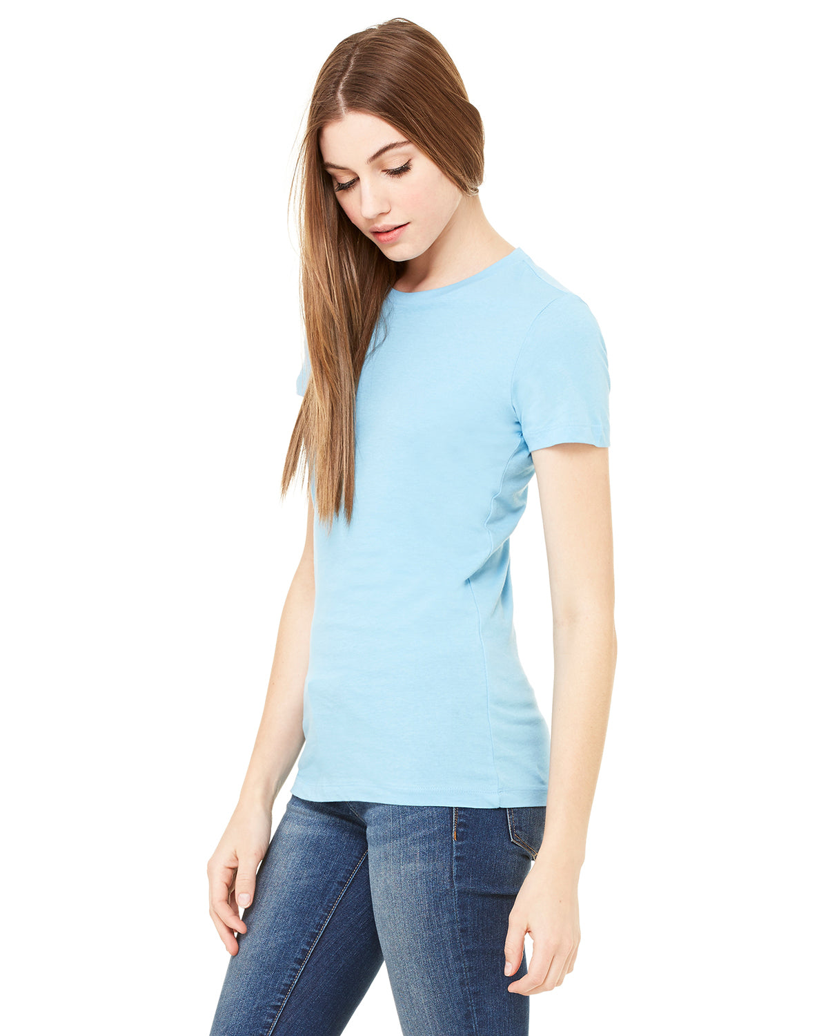 Women's Junior Fit Favorite T-Shirt - Ocean Blue