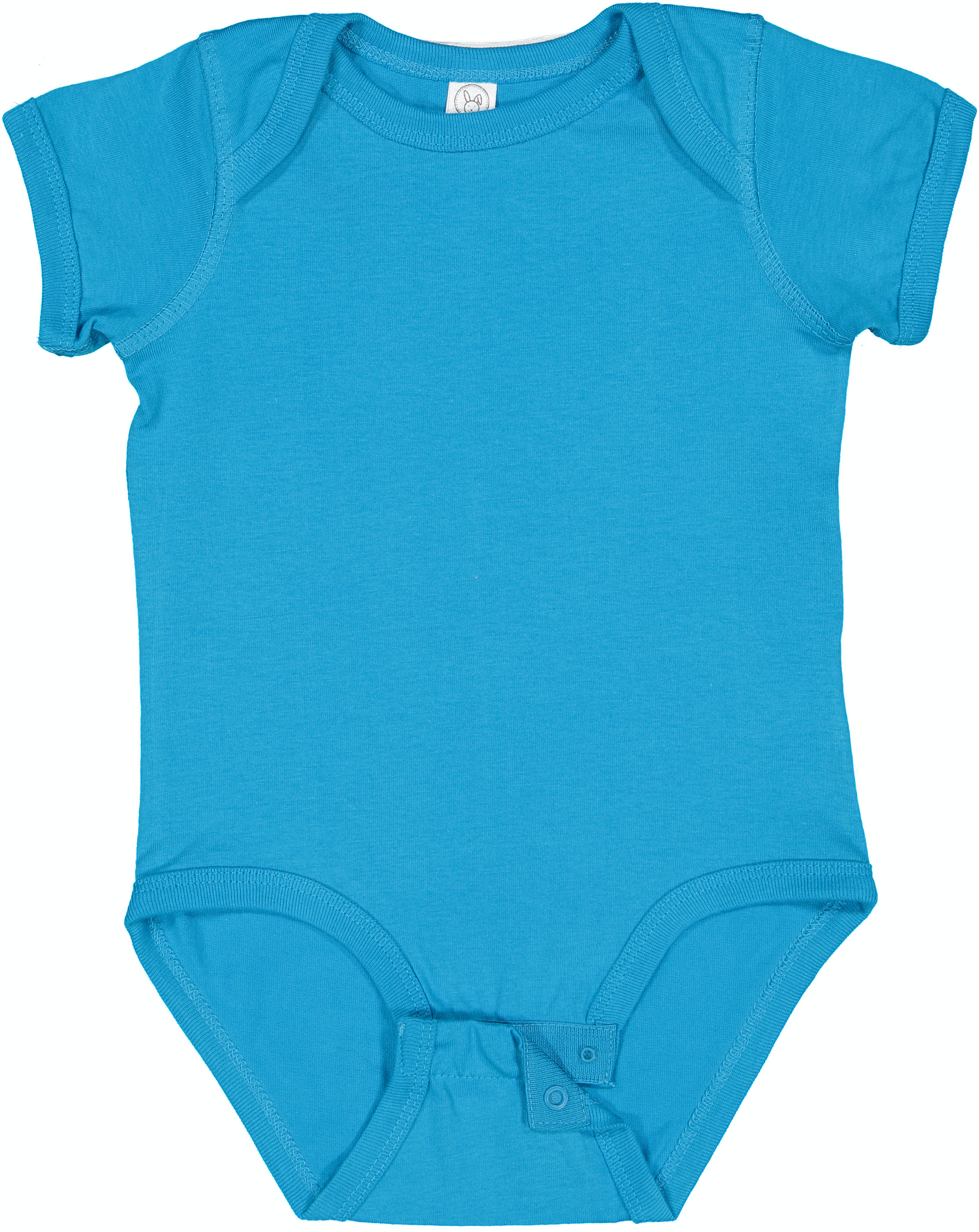 Infant Fine Jersey Bodysuit - Turquoise