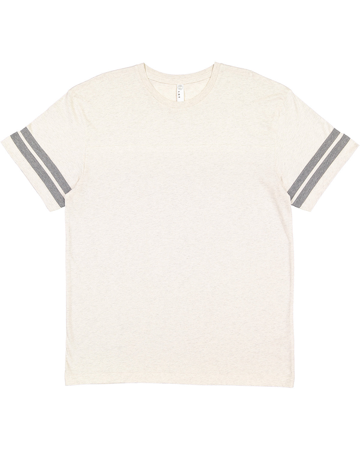 Men's Football T-Shirt - Natural Heather / Granite Heather