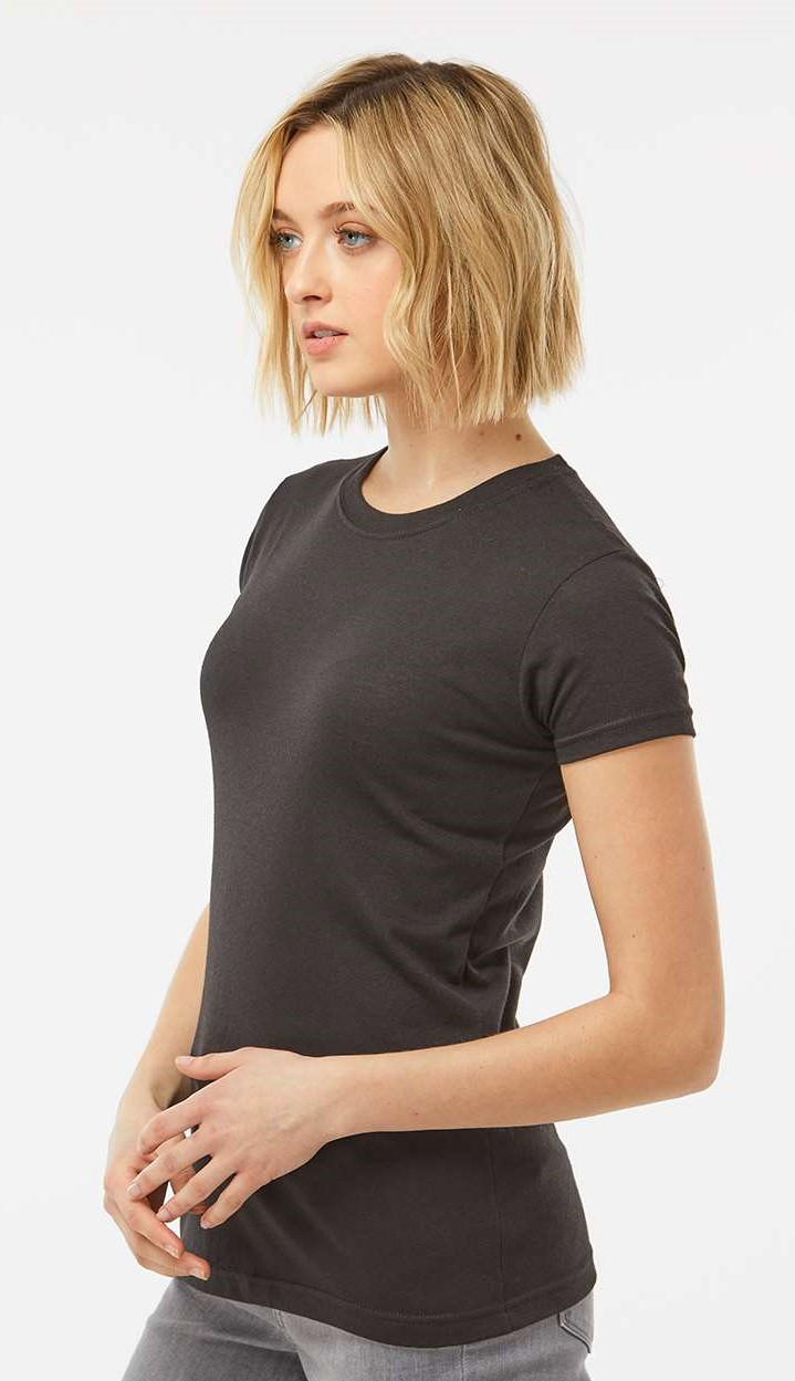Women's Poly-Rich Slim Fit Tee - Black