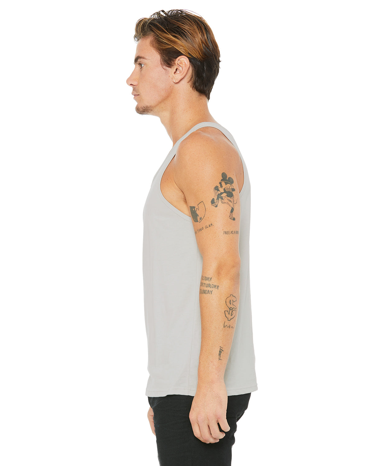 Unisex Jersey Tank - Silver