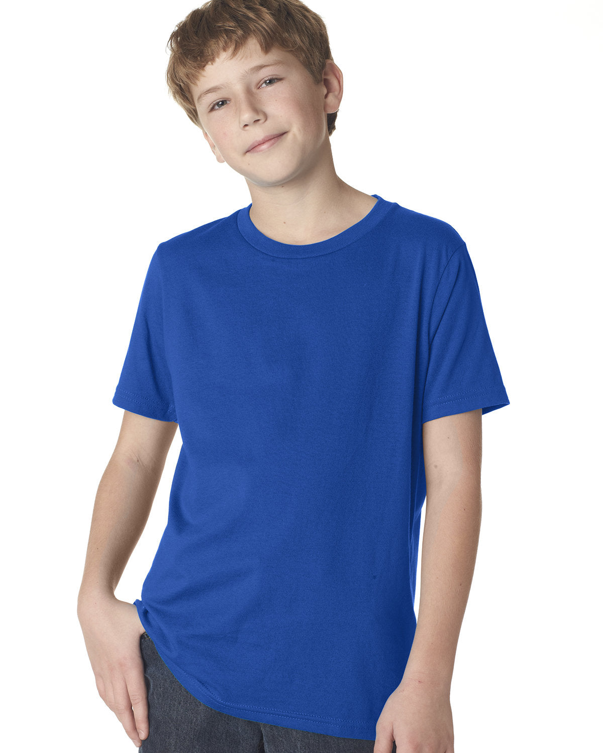 Youth Cotton Crew - Royal