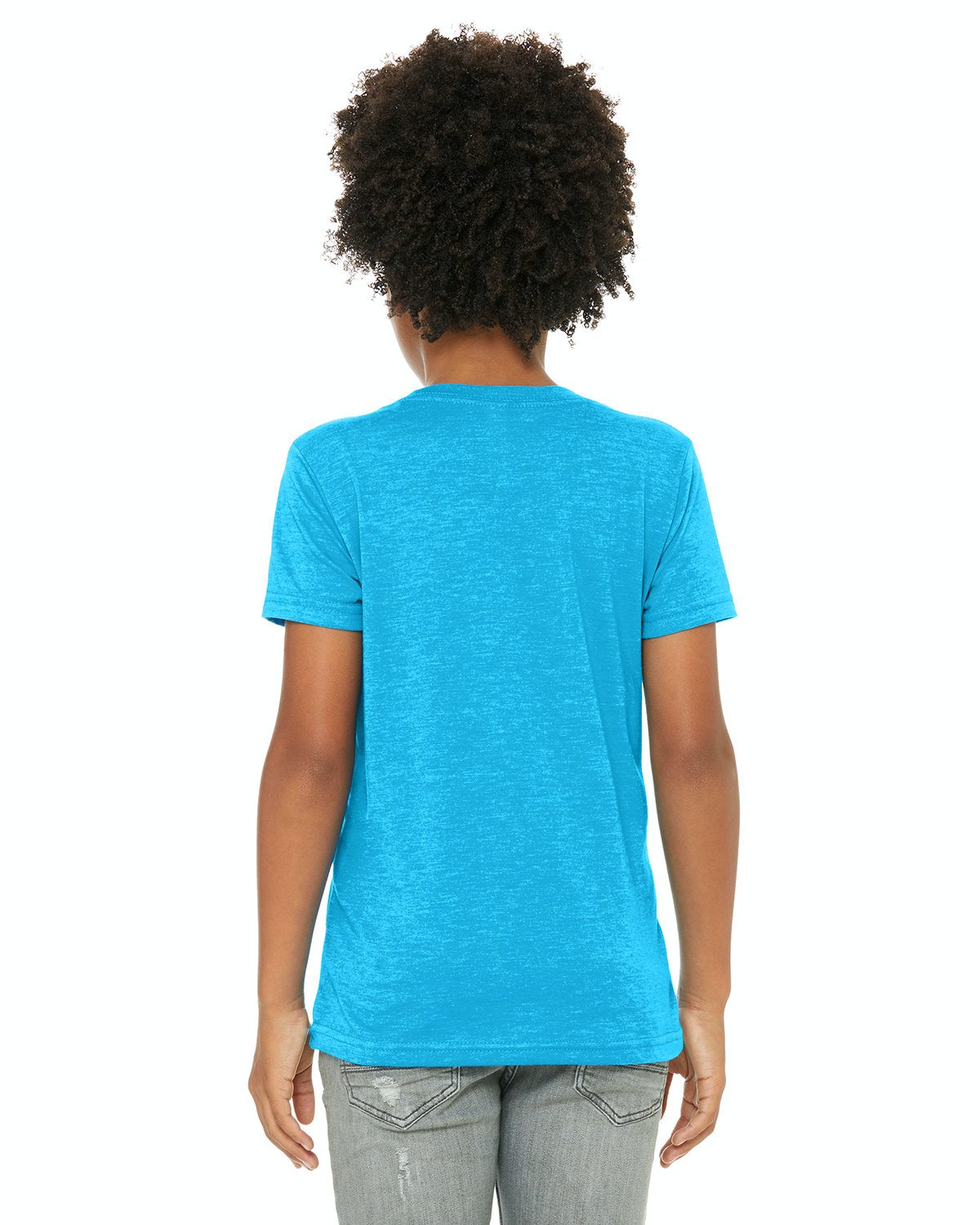 Youth Jersey T-Shirt - Neon Blue