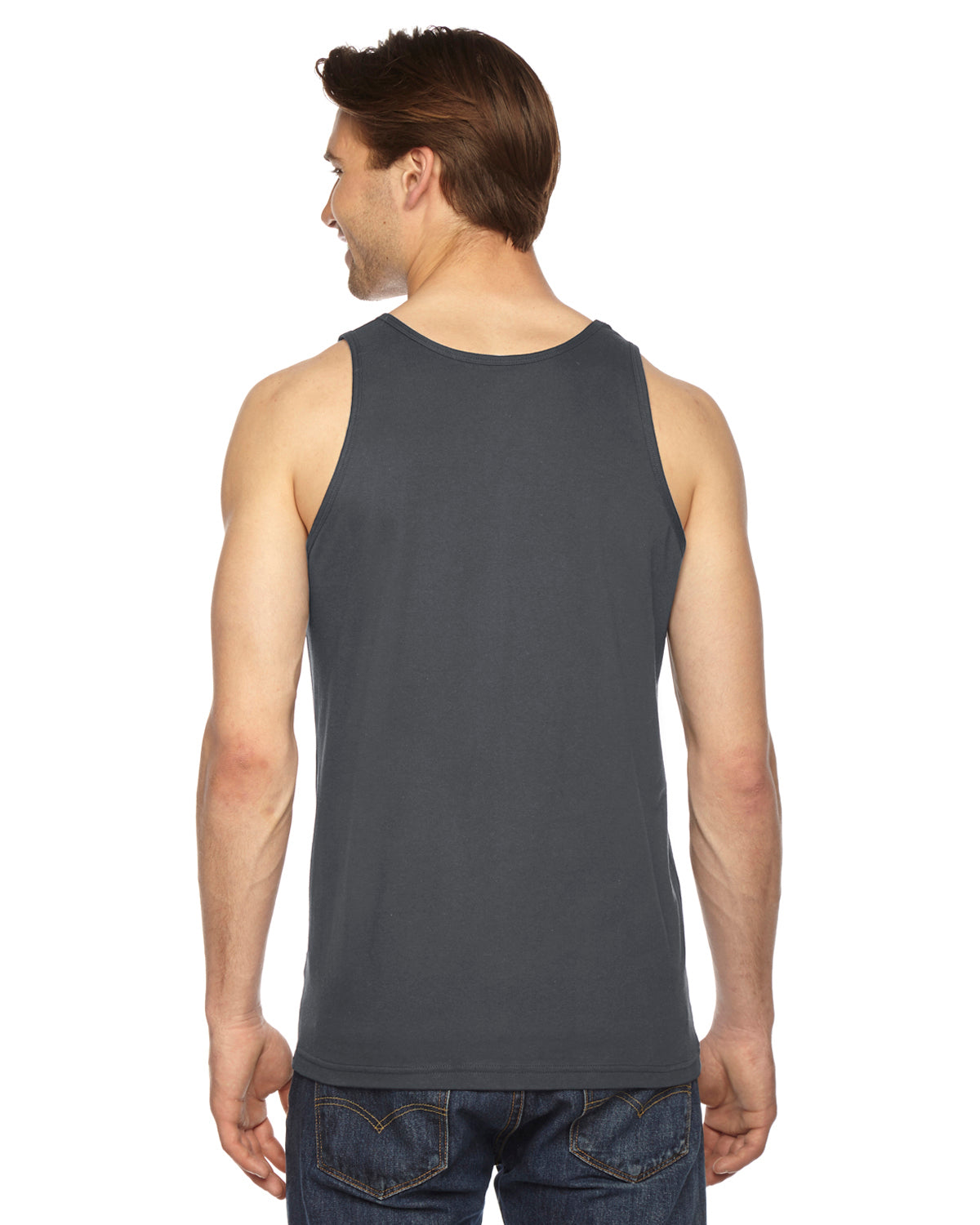 Unisex Fine Jersey Tank - Asphalt