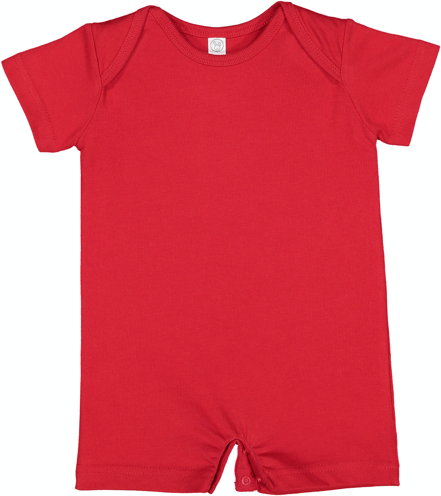 Infant Premium Jersey T-Shirt Romper - Red