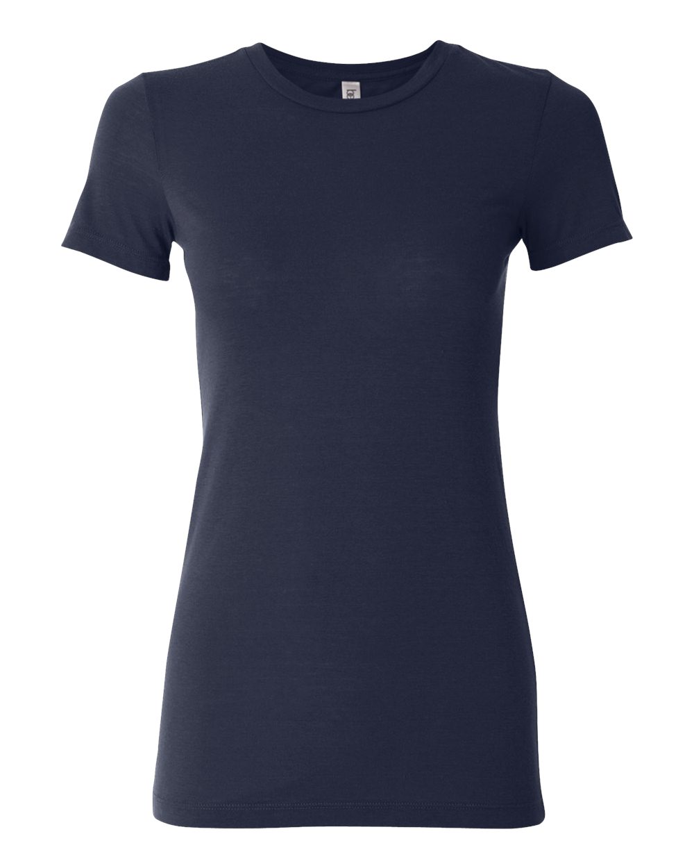 Women's Cotton/Polyester Tee - Navy