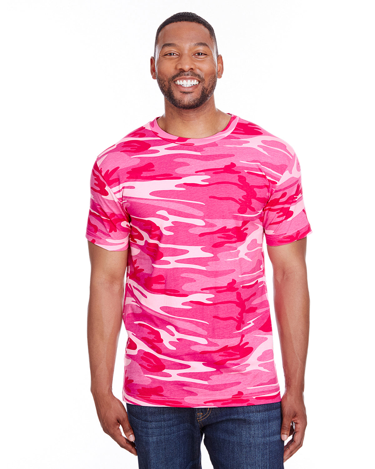 Camo T-Shirt - Pink Woodland