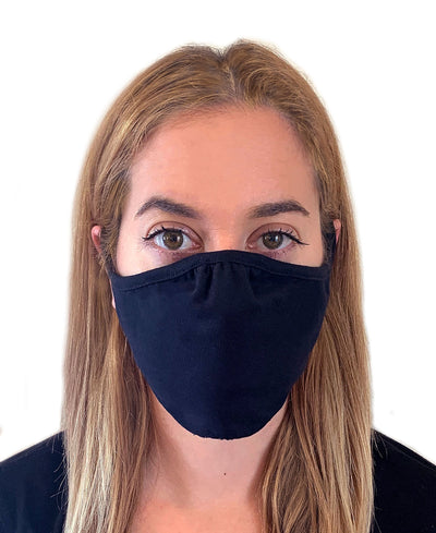 48 Pack - Next Level Unisex Eco Performance Face Cover - Midnight Navy