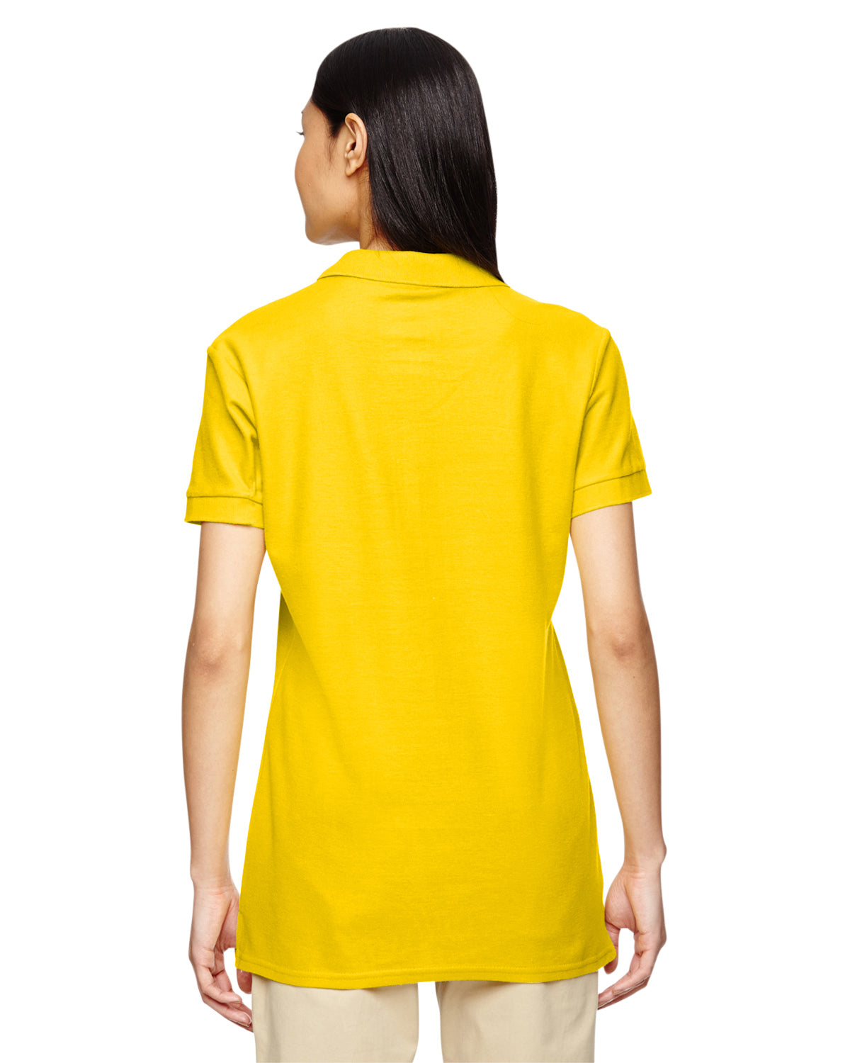 Women's Premium Cotton® Women's Double Piqué Polo - Daisy