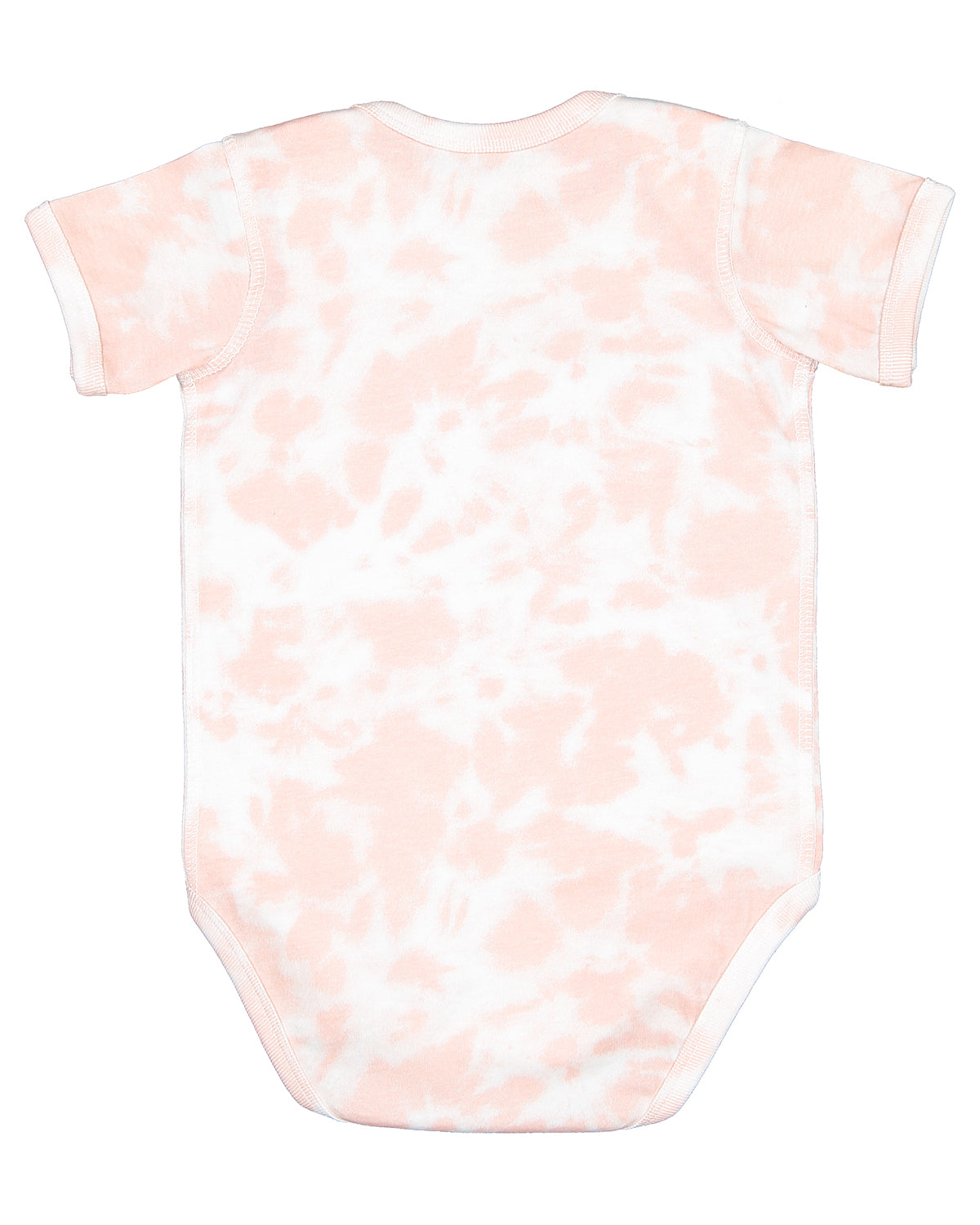 Infant Fine Jersey Bodysuit - Rose Tie Dye
