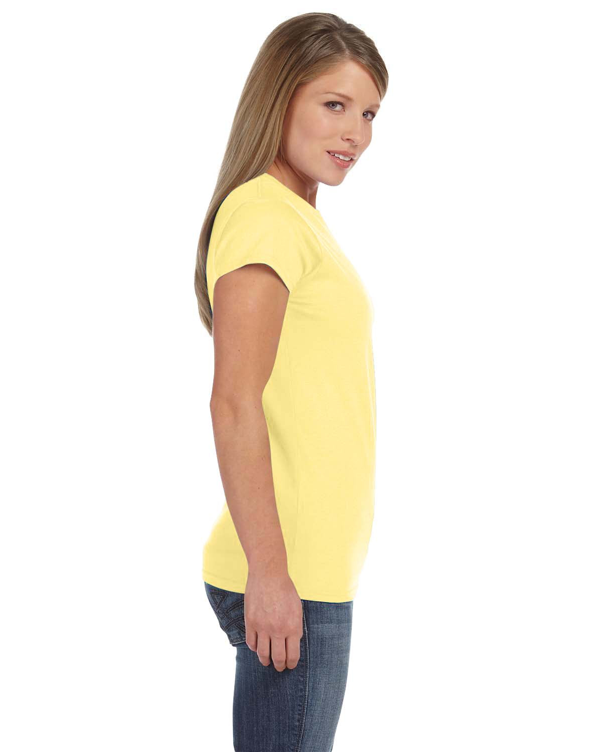 Women's Softstyle® Fitted T-Shirt - Corn Silk