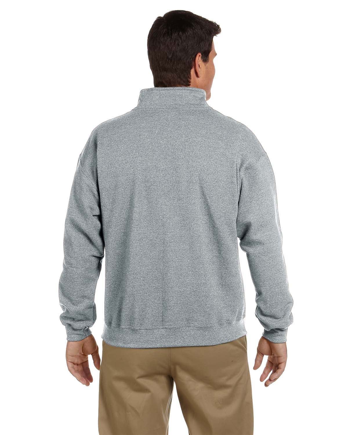 Unisex Heavy Blend™  Vintage Cadet Collar Sweatshirt - Sport Gray
