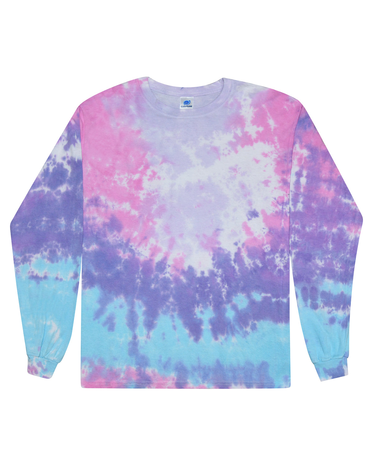 Unisex 100% Cotton Long-Sleeve T-Shirt - Cotton Candy