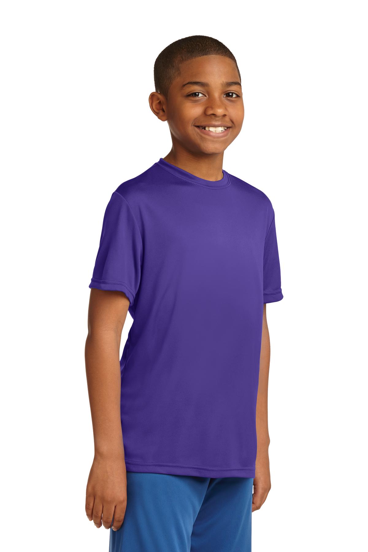 Youth PosiCharge Competitor Tee - Purple