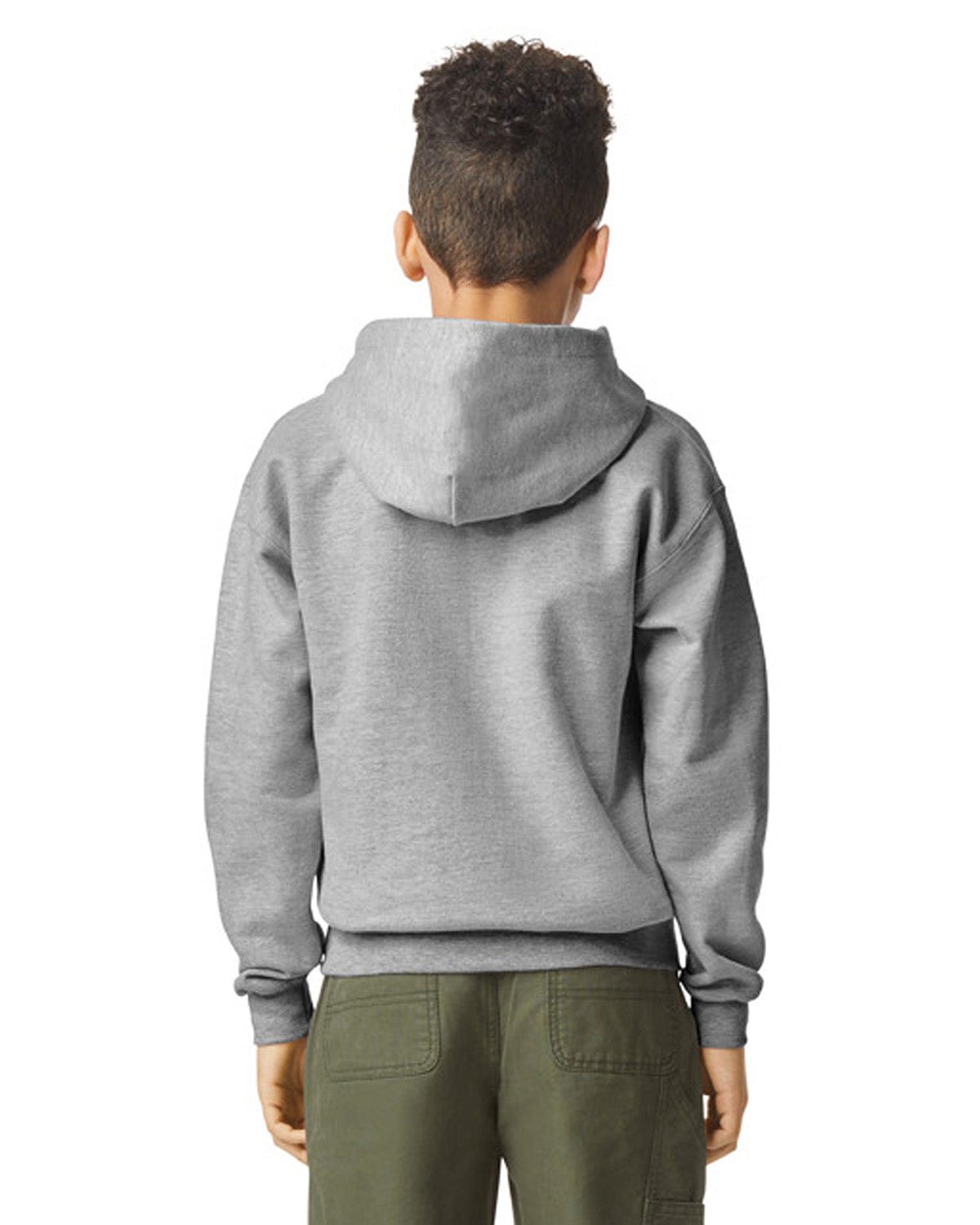 Youth Softstyle Midweight Fleece Hoodie - RS SP Grey