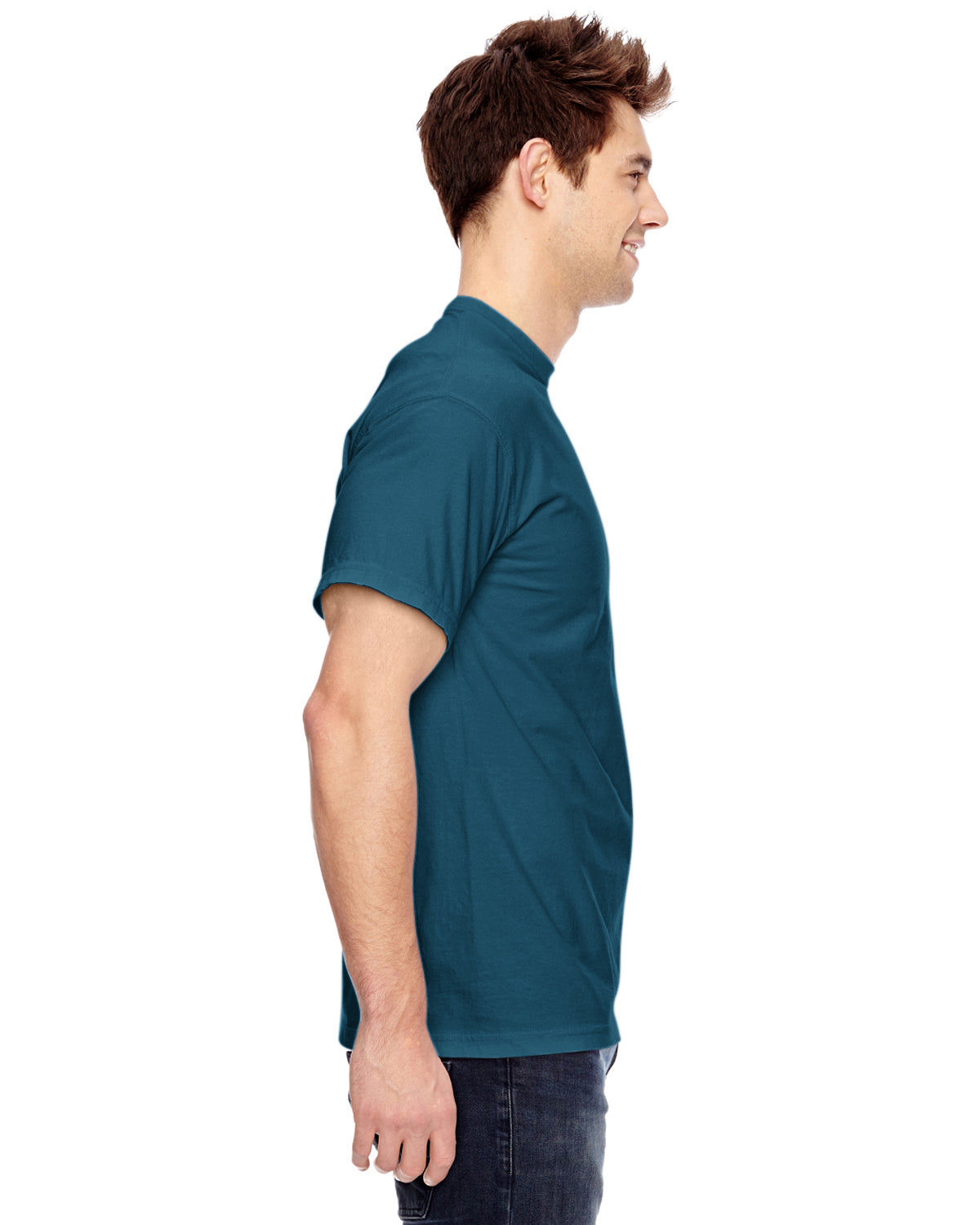 Unisex Heavyweight RS T-Shirt - Topaz Blue