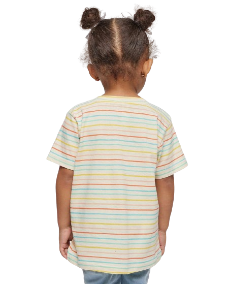 Toddler Fine Jersey T-Shirt - Sunkissed Stripe