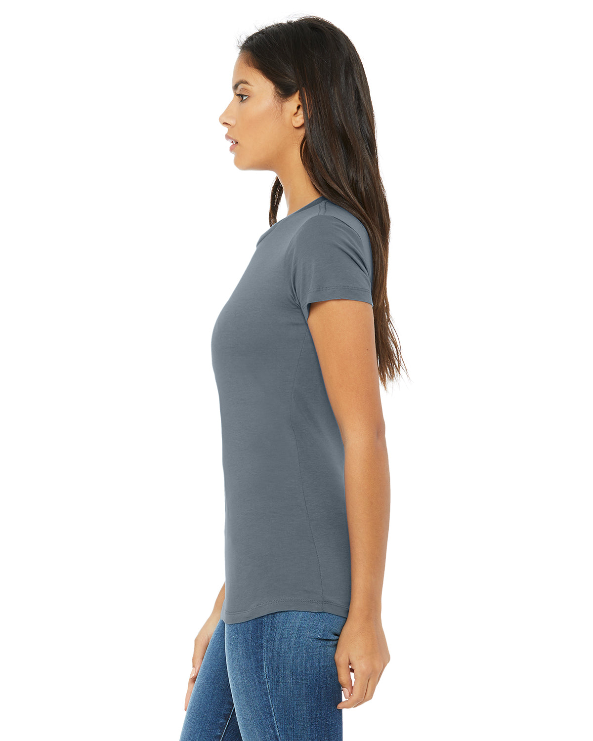 Women's Junior Fit Favorite T-Shirt - Steel Blue