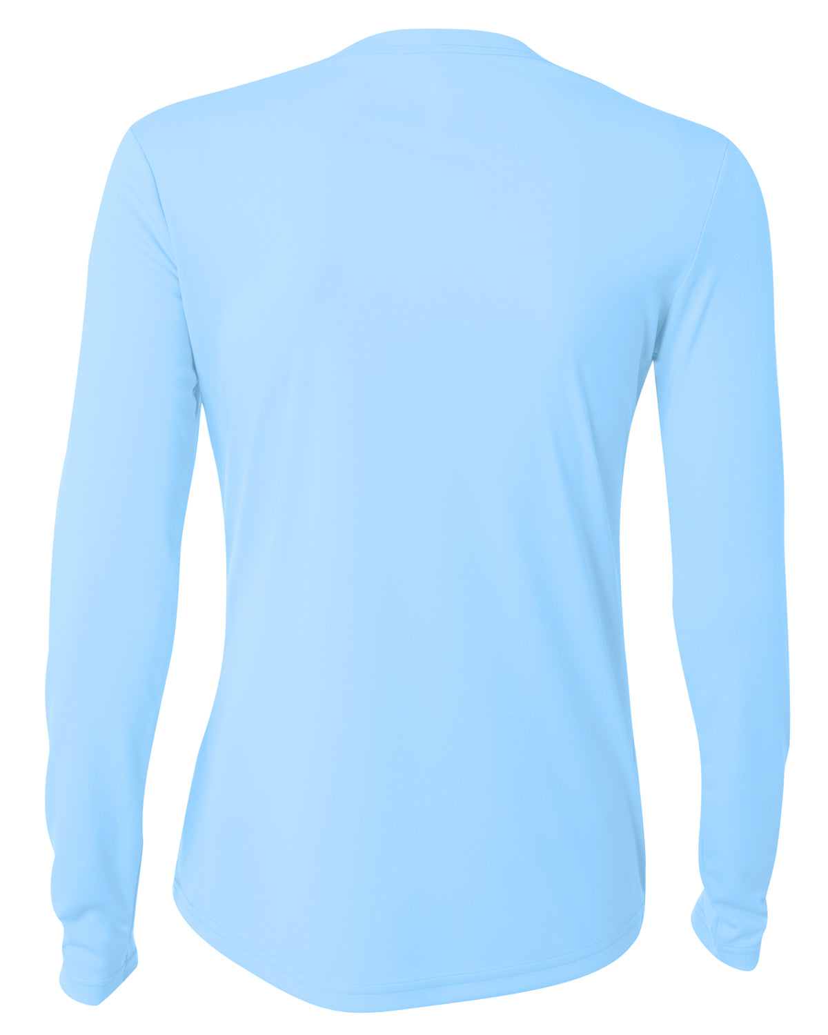 Women's Long Sleeve Cooling Performance Crew Shirt - SKY BLUE
