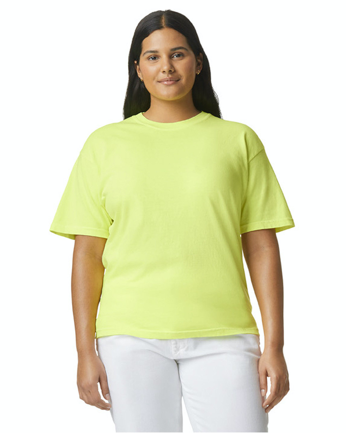 Unisex Heavyweight RS T-Shirt - Neon Lemon