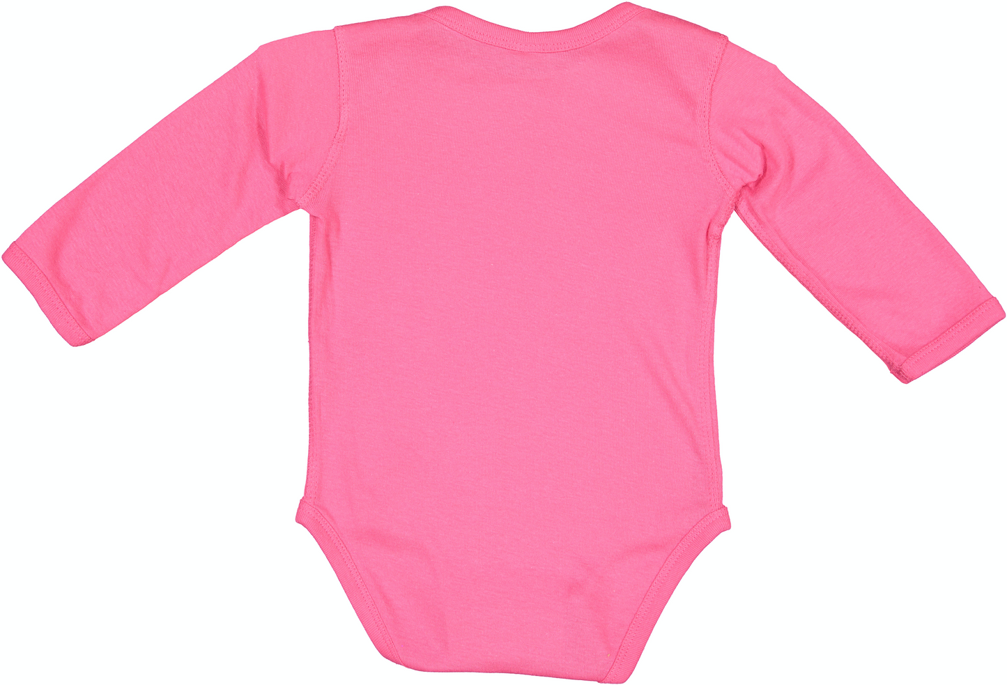 Infant Long-Sleeve Bodysuit - Hot Pink