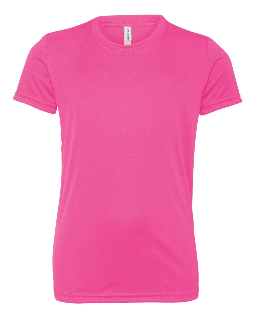 Youth Performance Short-Sleeve T-Shirt - Sport Charity Pink