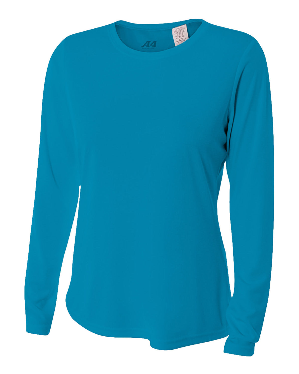 Women's Long Sleeve Cooling Performance Crew Shirt - Electricblue