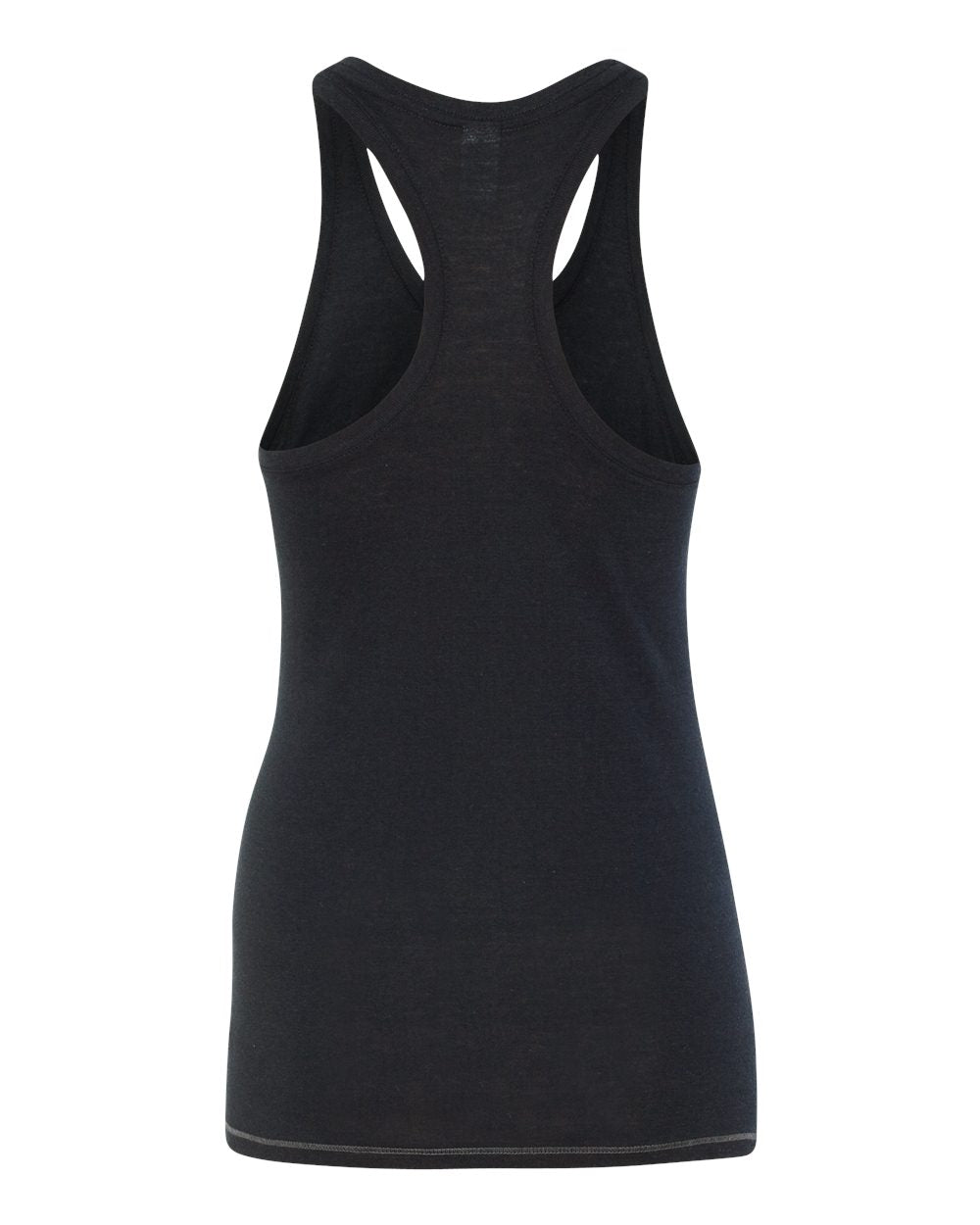 Women's Triblend Racerback Tank - Solid Black Triblend