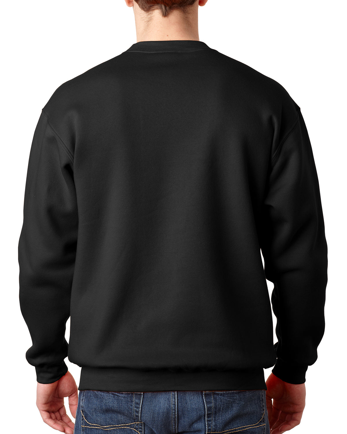 Unisex 80/20 Heavyweight Crewneck Sweatshirt - Black