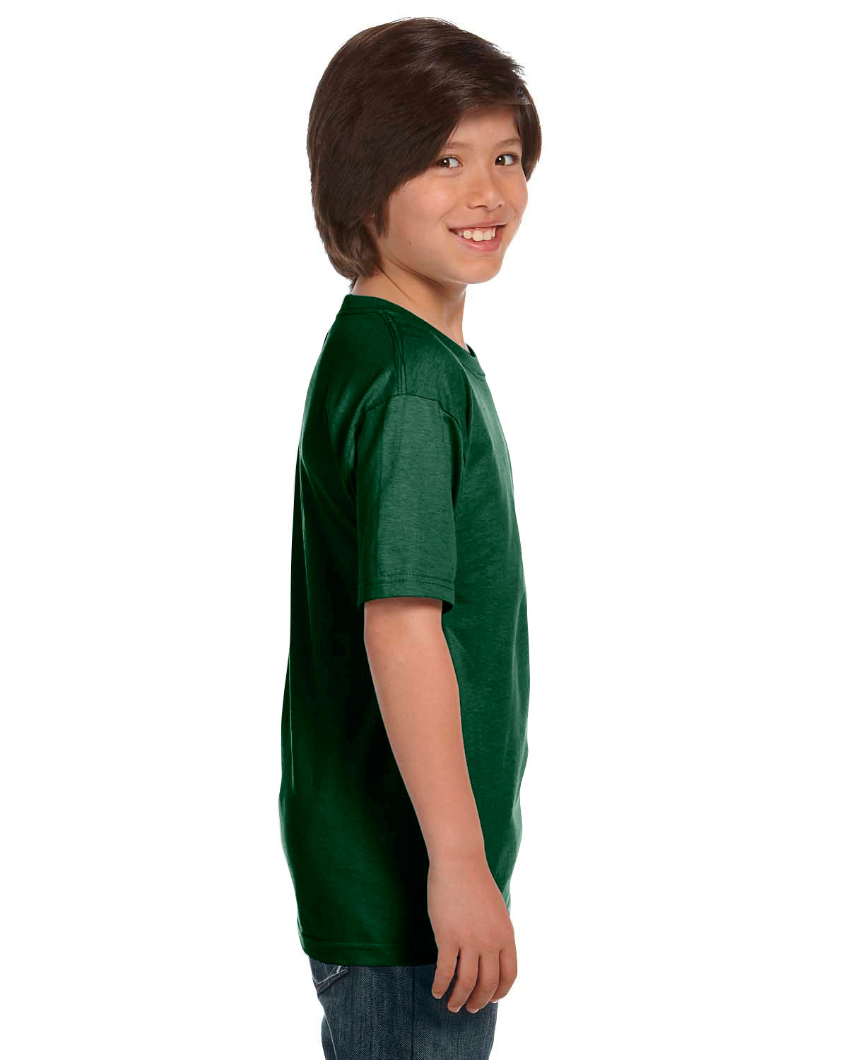 Youth 50/50 T-Shirt - Sport Dark Green