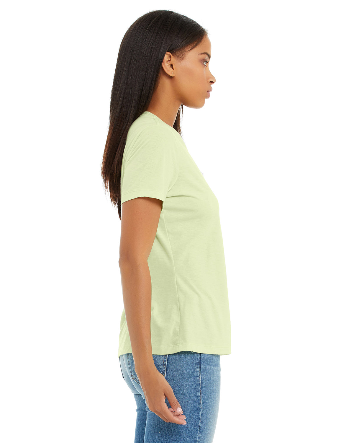 Women's Triblend Relaxed Jersey Short-Sleeve T-Shirt - Spring Green Triblend