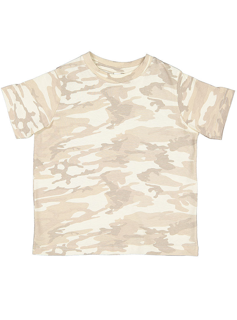 Toddler Fine Jersey T-Shirt - Natural Camo