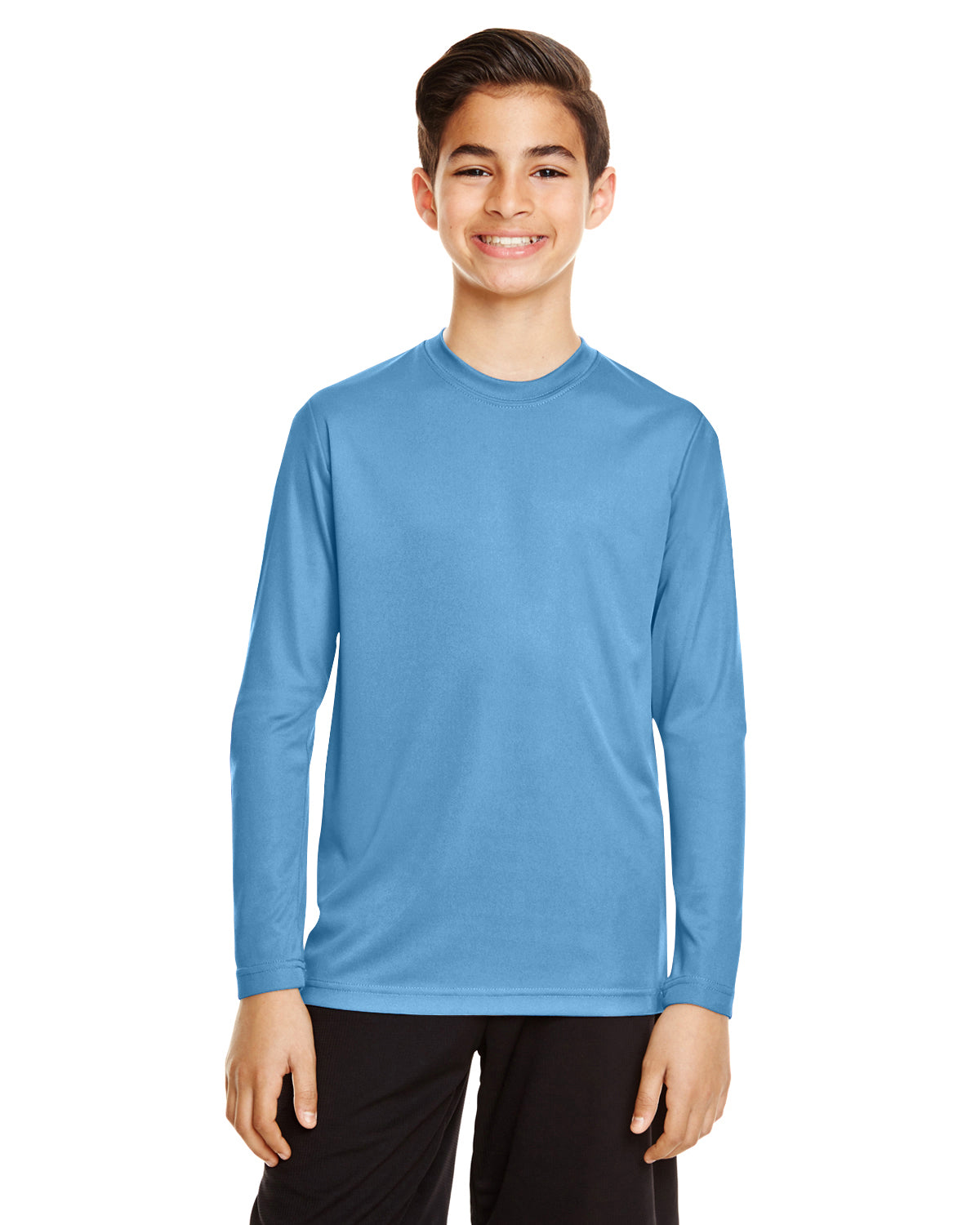 Youth Zone Performance Long-Sleeve T-Shirt - Sport Light Blue