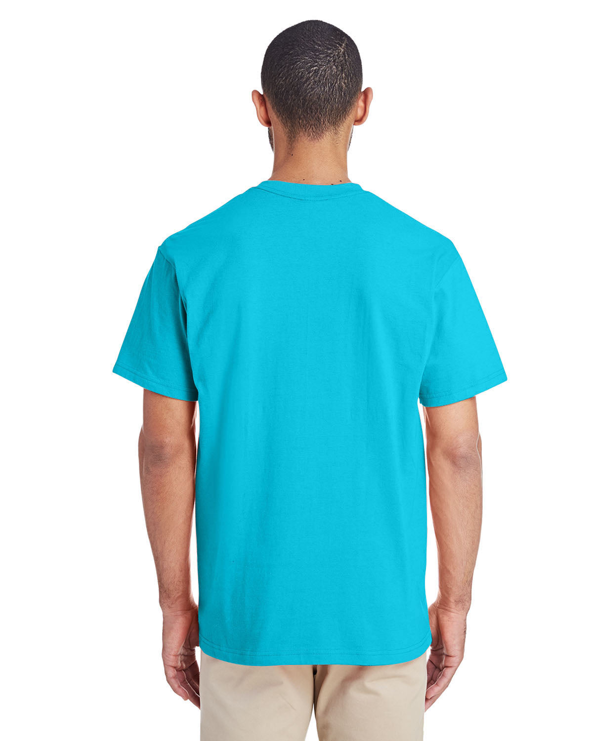 Hammer™ Unisex T-Shirt with Pocket - Lagoon Blue