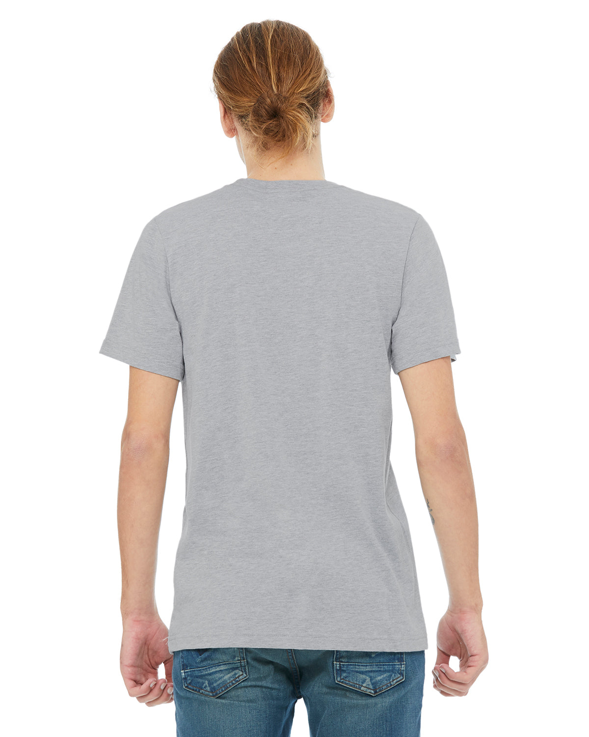 Men's Jersey Short-Sleeve Pocket T-Shirt - Heather Athletic / Navy