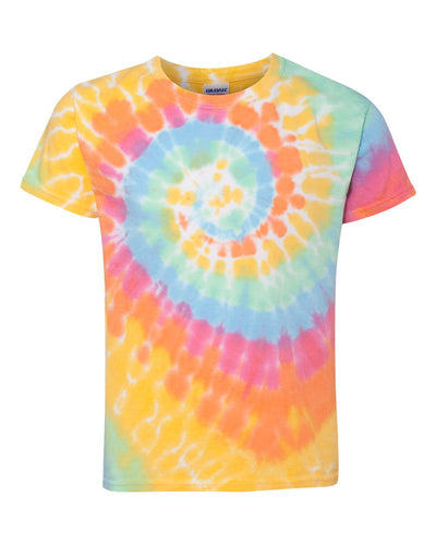 Youth Multi-Color Spiral T-Shirt - Aerial Spiral