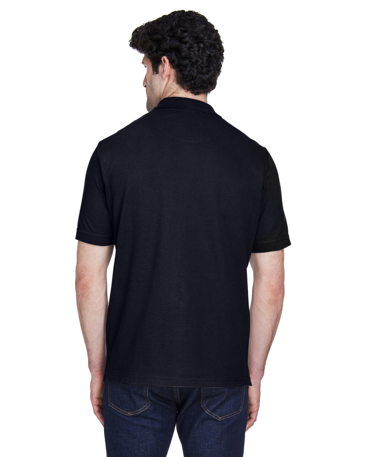 Men's Classic Piqu�� Polo - Black